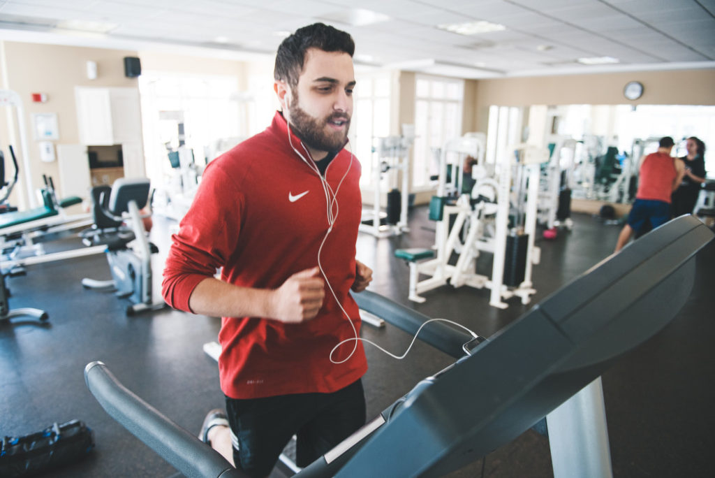 working out entrepreneur