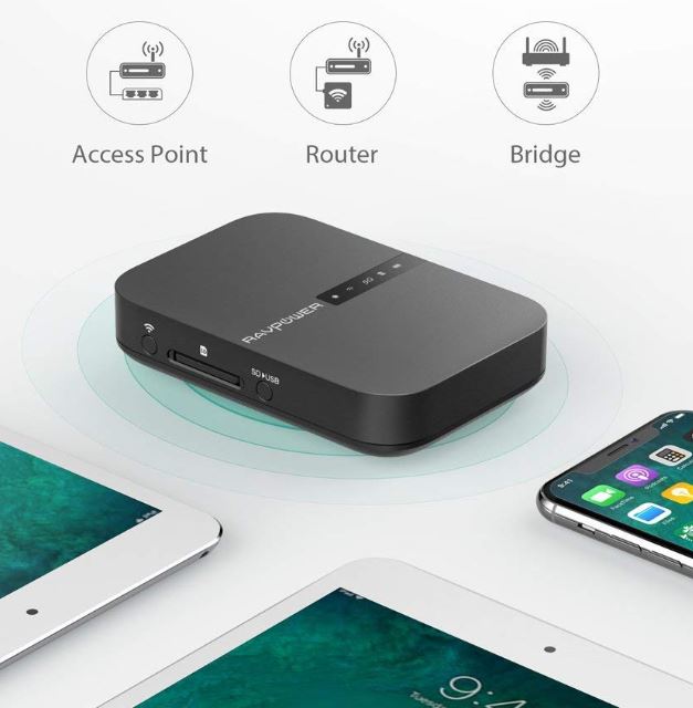 ravpower travel router